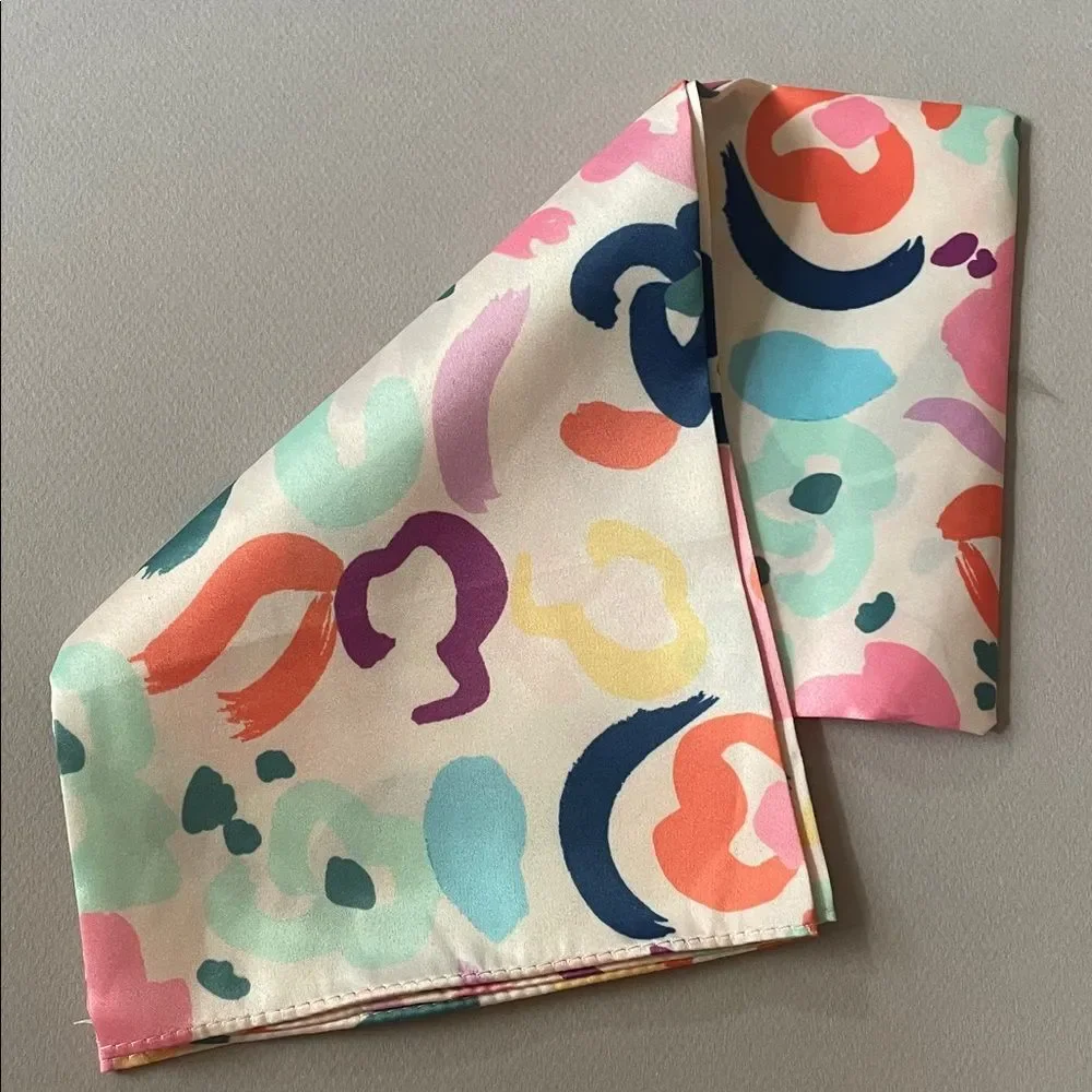 Colorful Abstract Print Scarf N1453